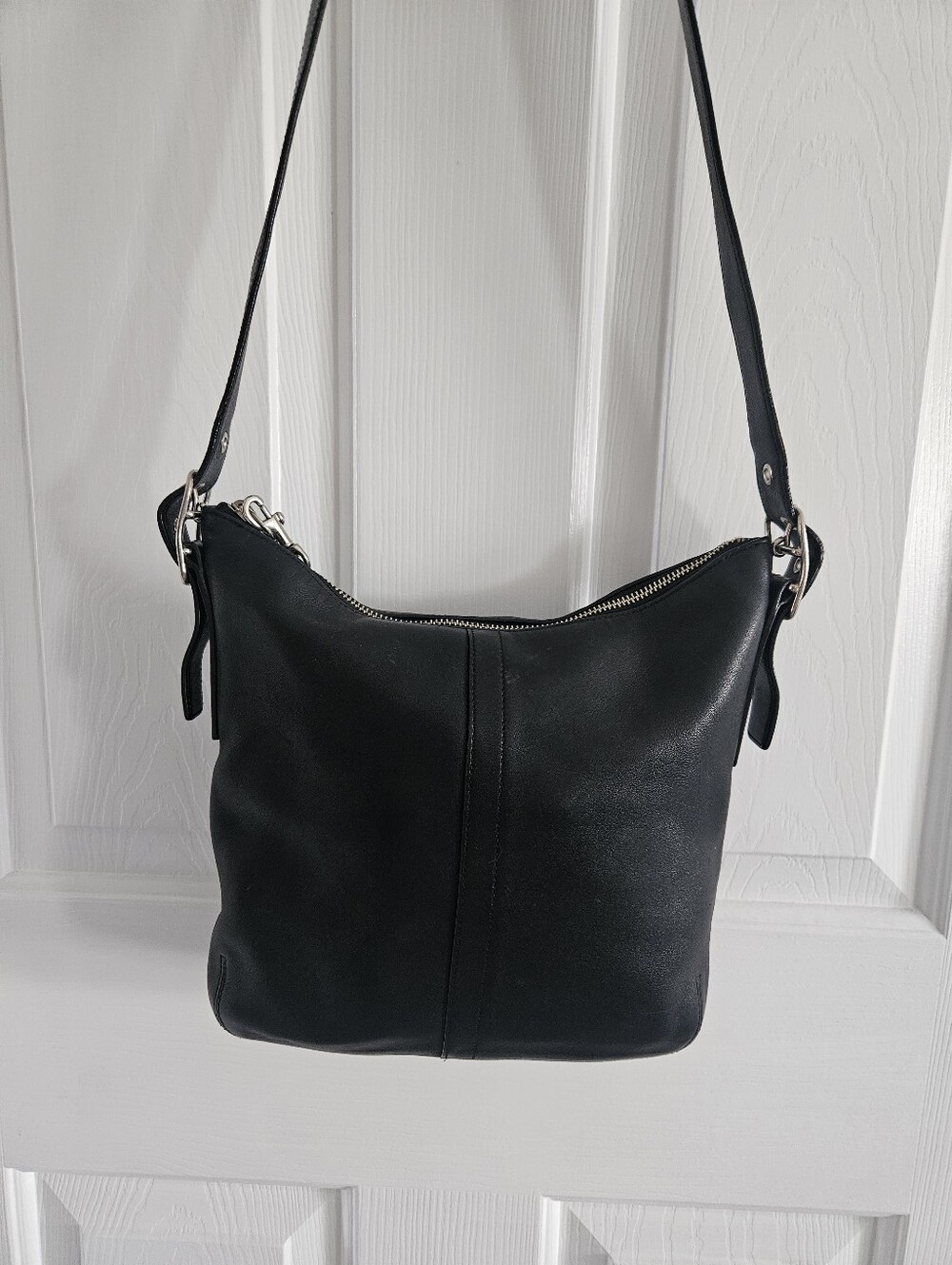 Vintage Coach 9188 Leather Legacy Soho Crossbody Purse - Picture 9 of 14